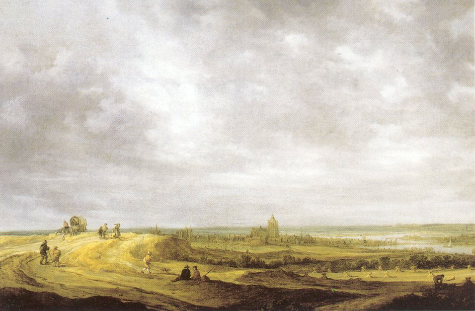 River Landscape with View of Arnhem